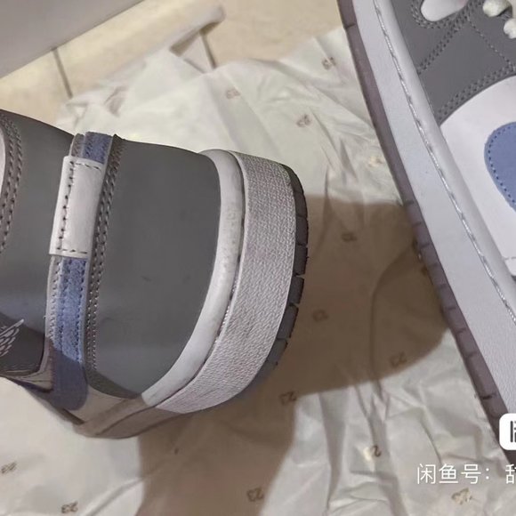 AJ high top ice blue NIKE idle - Picture 2 of 4